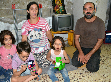 Familie in Syrien