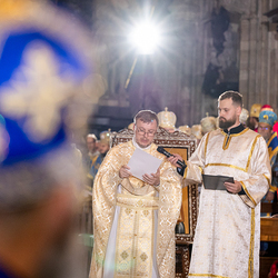 byzantinisches Pontifikalamt Stephansdom / Erzdiözese Wien/ Schönlaub byzantinisches Pontifikalamt Stephansdom