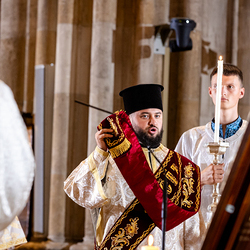 byzantinisches Pontifikalamt Stephansdom / Erzdiözese Wien/ Schönlaub byzantinisches Pontifikalamt Stephansdom