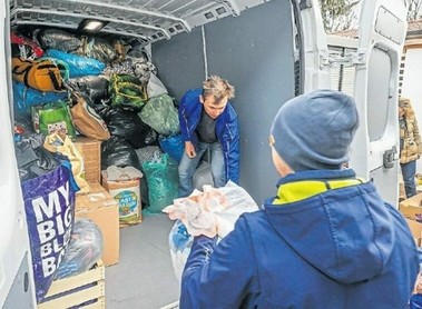Die polnische Community in Salzburg und Lamprechtshausen sammelt Hilfsgüter