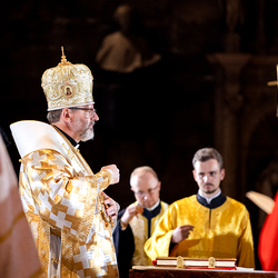 byzantinisches Pontifikalamt Stephansdom / Erzdiözese Wien/ Schönlaub byzantinisches Pontifikalamt Stephansdom