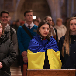 ökumenisches Ukraine-Friedensgebet / Erzdiözese Wien/Schönlaub, Stephan Schönlaub