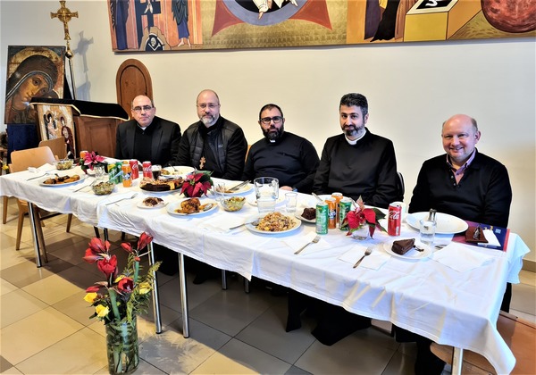 gemeinsames Mittagessen und gemütliches Beisammensein