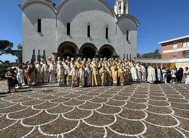 Synode der ukrainischen Bischöfe in Rom - Gruppenfoto
