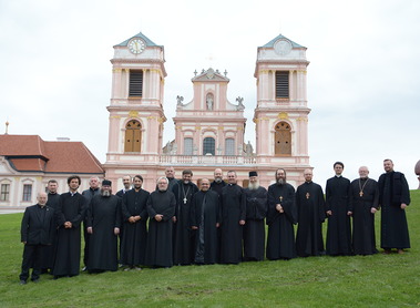 Gruppenfoto Priesterexerzitien Göttweig
