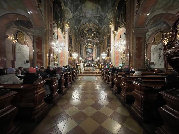 Blick auf den Altar